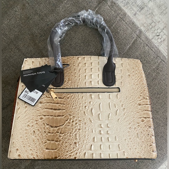 NWT Croc Embossed Bag & Wallet - Picture 6 of 8